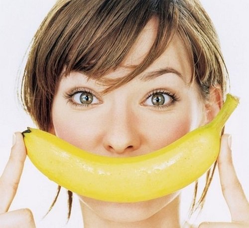 банан для відбілювання зубів