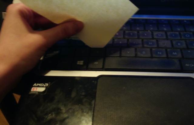 чистка клавиатуры