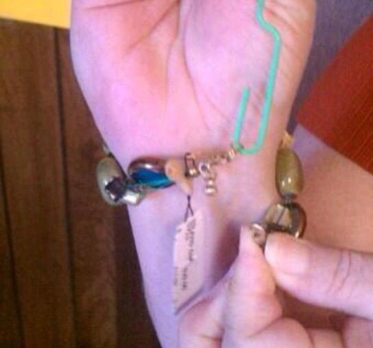 скрепка для бижутерии