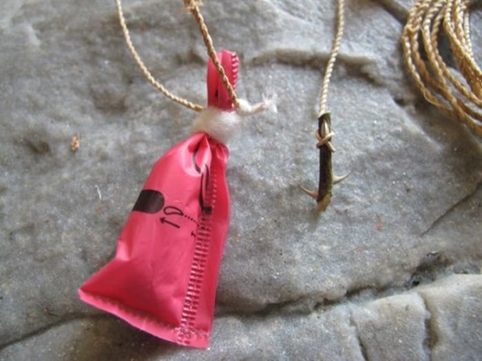 тампон на рыбалке