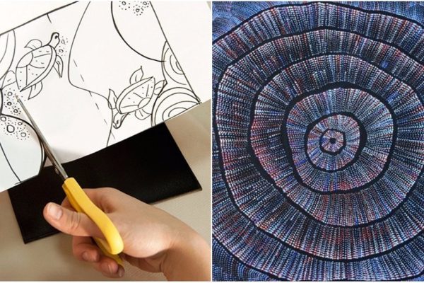 Берешь кисть, переворачиваешь ее обратной стороной… То, что получается в итоге, достойно лучших галерей мира!