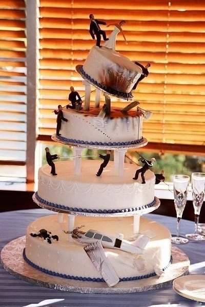 свадебный торт