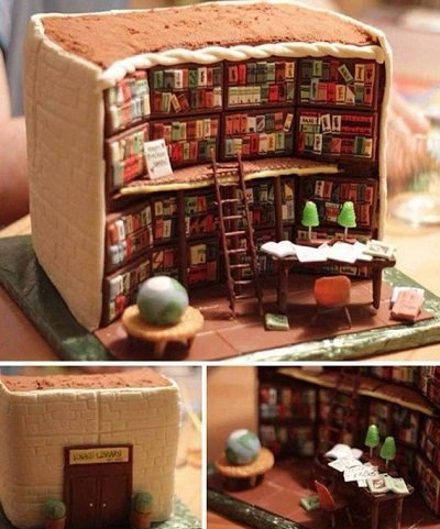 торт библиотека