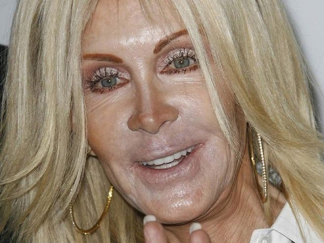 неудачный макияж