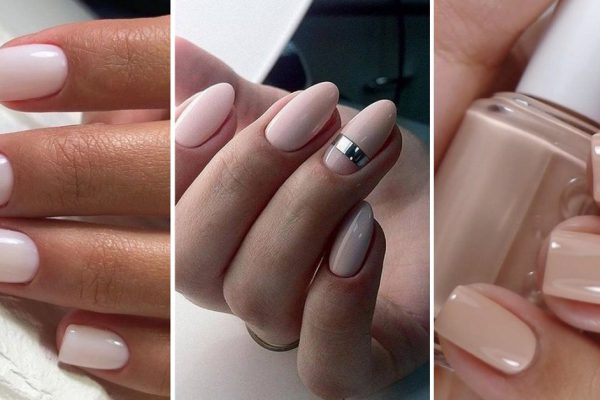 Примеры нежного маникюра