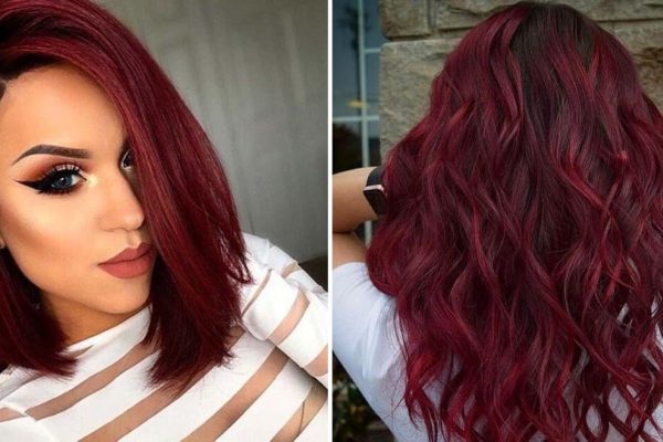 Покрасила волосы в цвет «спелой вишни», чтобы привлечь мужчин и стабильный доход в жизнь, выгляжу эффектно