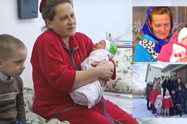 Как живет мать-героиня, что родила 19-го ребенка в 45 лет