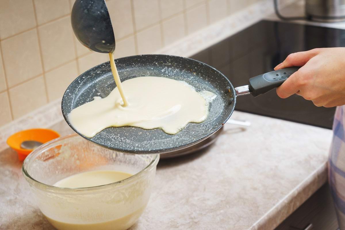 очень тонкие блины на кефире