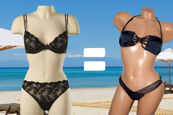 Допустимо ли нижнее белье вместо купальника? Мир моды удивляет.