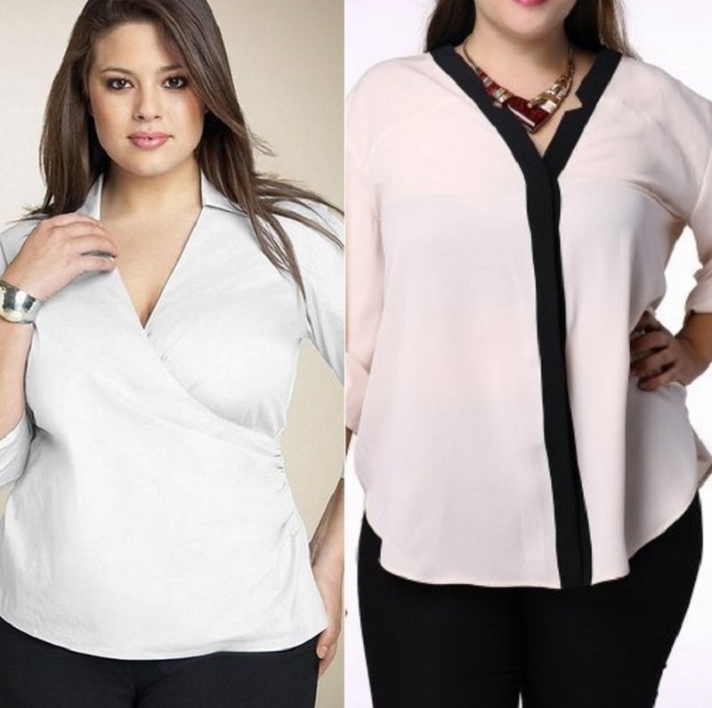 одежда для пышных женщин