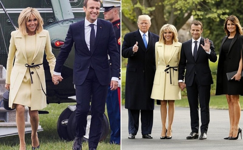 первая леди франции брижит макрон