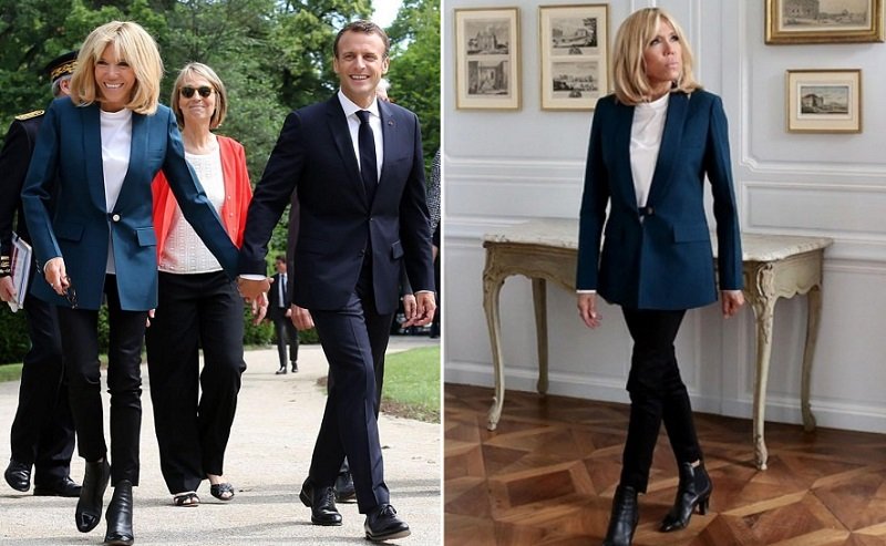 брижит макрон первая леди
