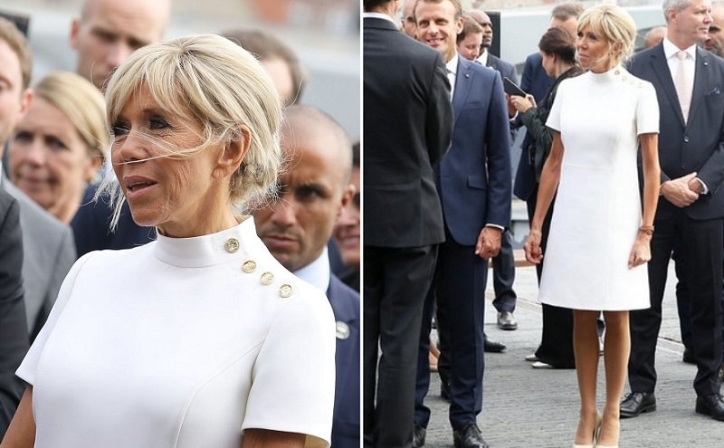 брижит макрон фото гардероб