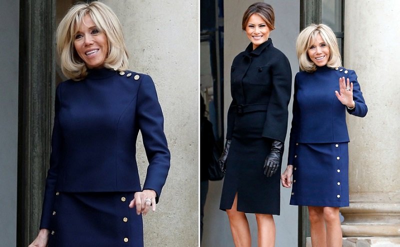 брижит макрон жена президента