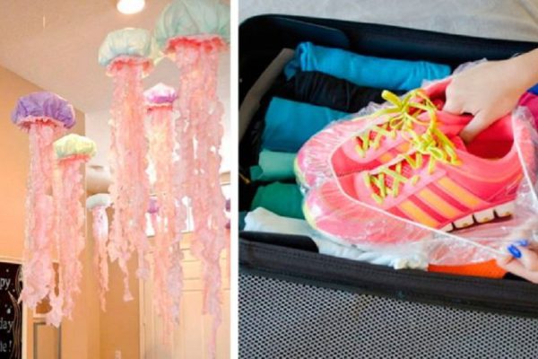 Зачем хранить на кухне одноразовые шапочки для душа