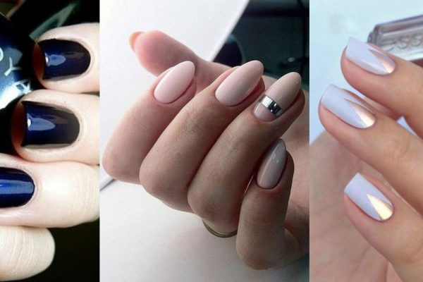 Модный маникюр сезона осень-зима — 2016! Сдержанные варианты для офисных леди.