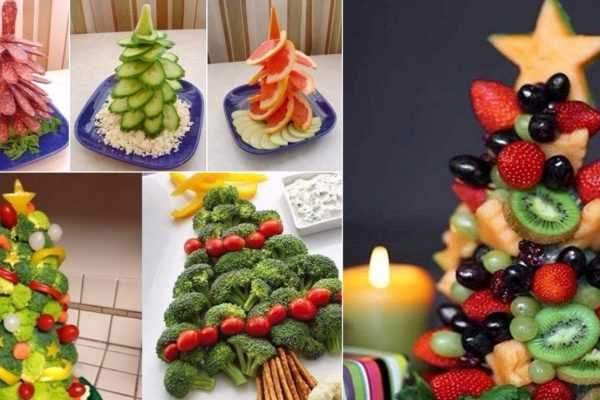 Искусство создания съедобных елочек