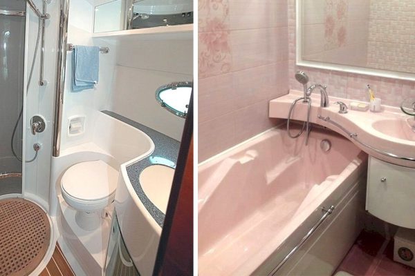 Рекомендации по обустройству крошечной ванной комнаты