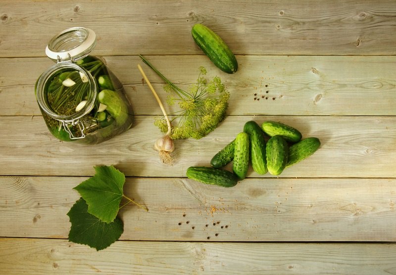 recept na nakladané uhorky