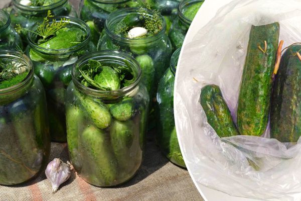 Угостила сотрудниц на работе кашеобразными огурцами, они предложили мне отменный рецепт для консервации