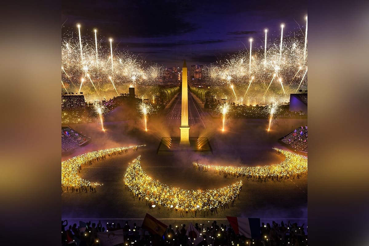 олимпийский огонь в париже 2024