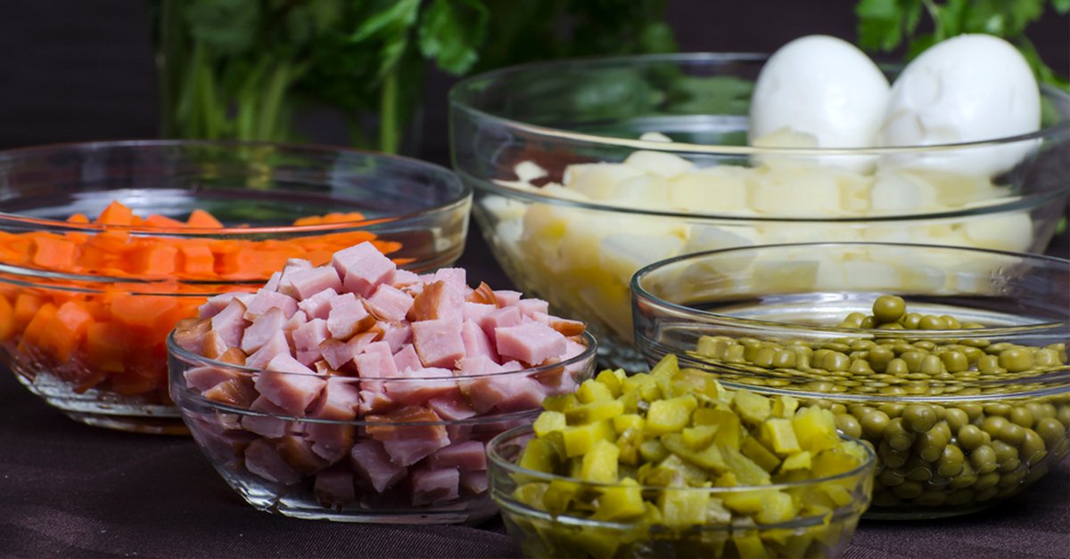 Оливье на Новый год