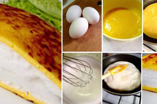 Совсем недавно пристрастился! Необыкновенный омлет Пуляр: нужно лишь 2 продукта.