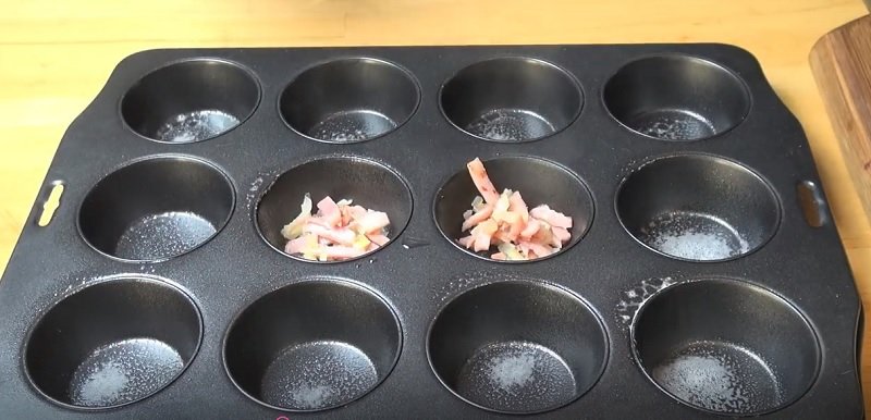 как приготовить омлет в формочках