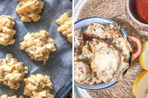 Еле спасла оставшееся печенье от жадных рук, чтобы сделать фото