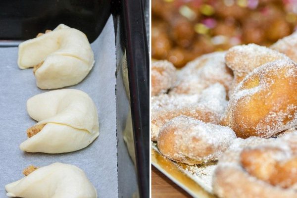 Инструкция по приготовлению венских ореховых булочек