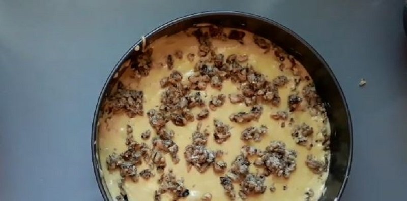 пирог с орехами