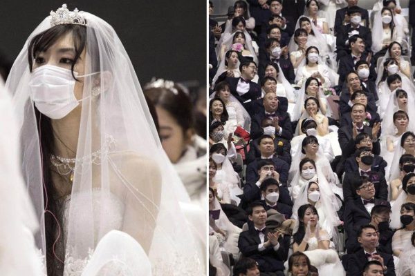 Репортаж со свадьбы в Южной Корее, где маски не смогли победить традиции