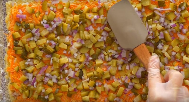 необычный рецепт салата оливье