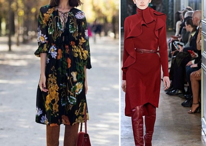 женственные платья