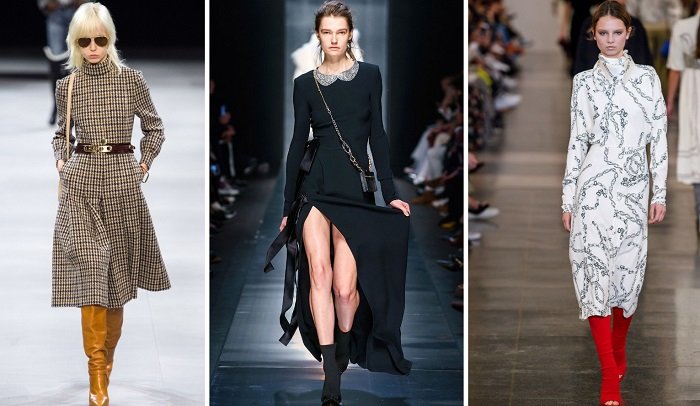 осенние платья