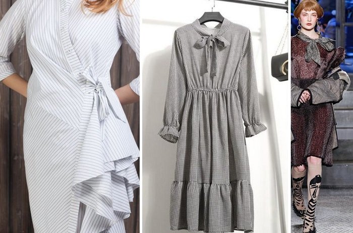 стильные женские платья