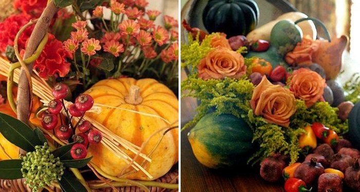 осенний декор комнаты