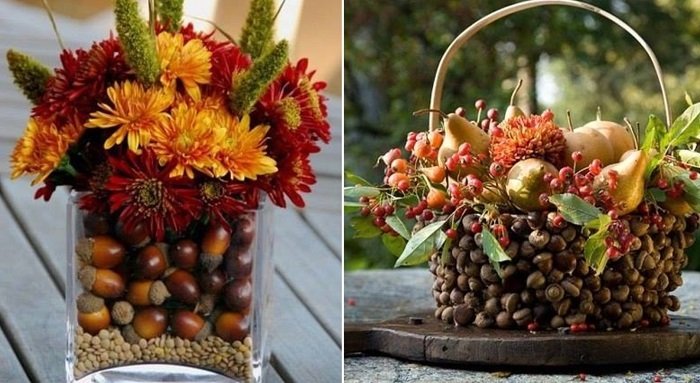 осенний декор из бумаги