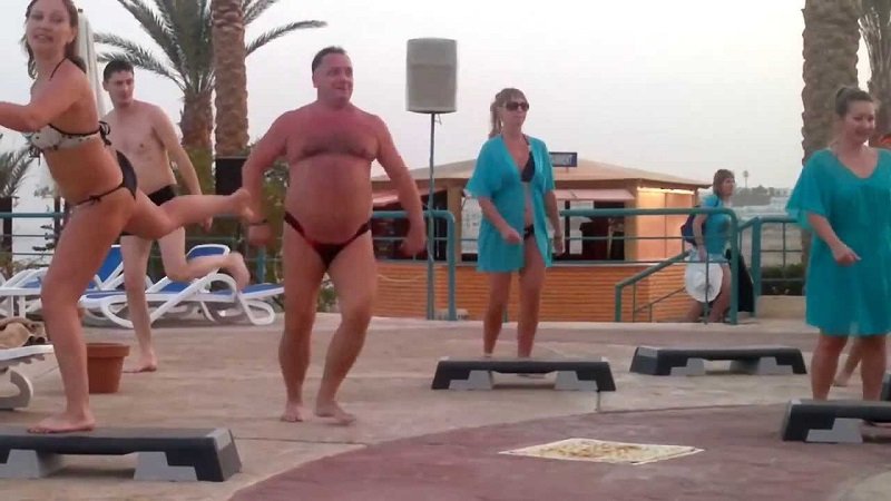 наши туристы на отдыхе