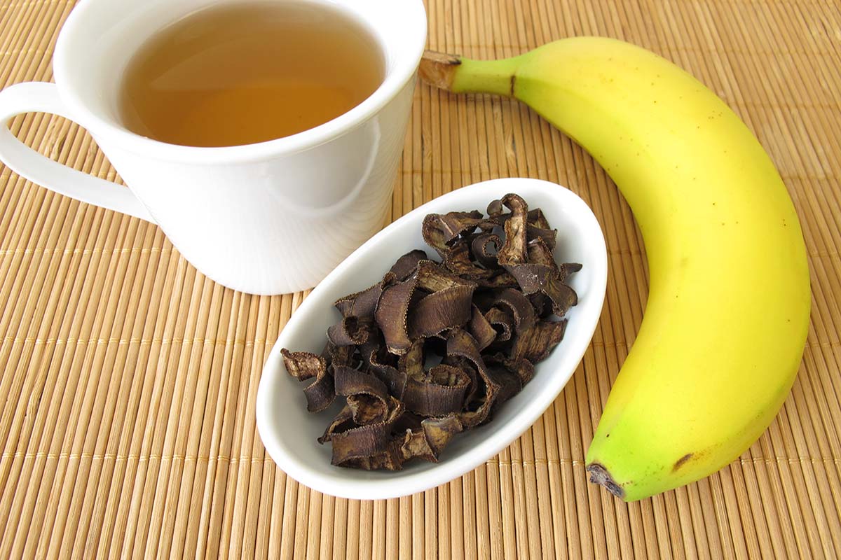 Банановый чай