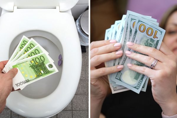 В банке обнаружила, что с карты пропала крупная сумма, в исступлении позвонила мужу