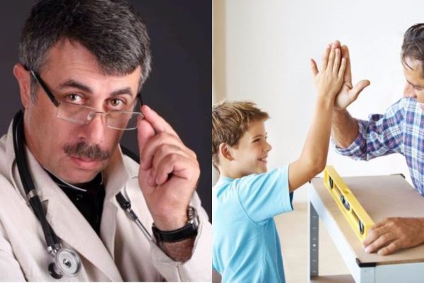 Муж не был авторитетом для сына, но совет доктора Комаровского изменил их отношения. Теперь в семье идиллия!