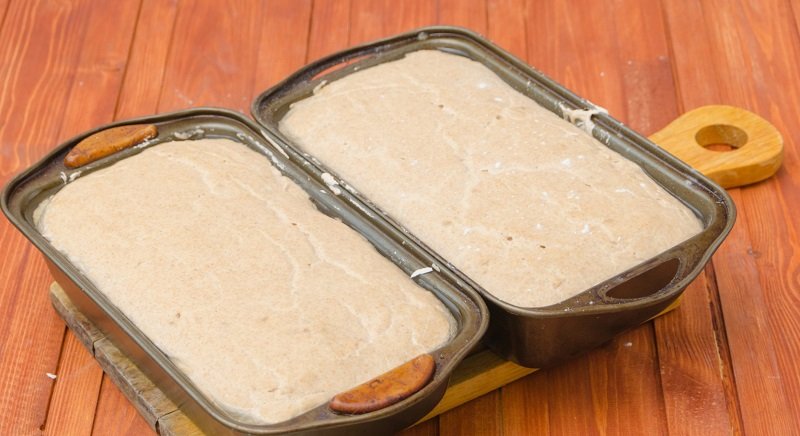 хлеб в духовке