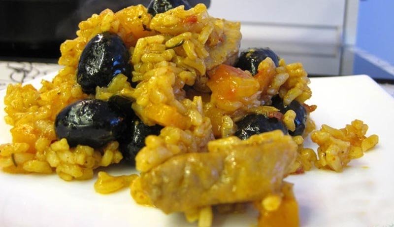 паэлья с курицей пошагово