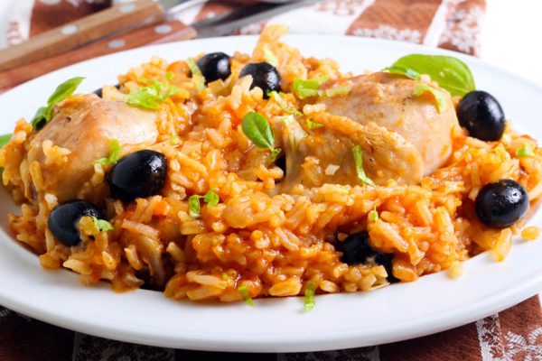 Как приготовить паэлью с курицей