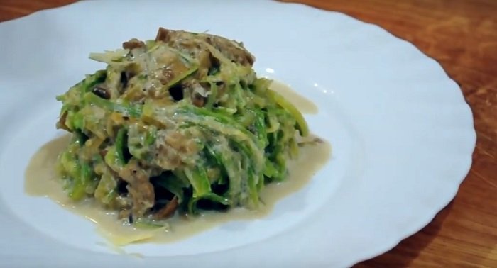 Рецепт пасты с грибами Кулинария,Грибы,Макароны,Паста,Продукты,Сыр,Ужин