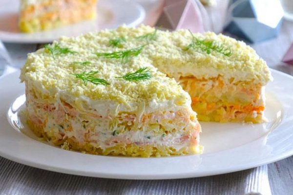 Как приготовить печеночный салат