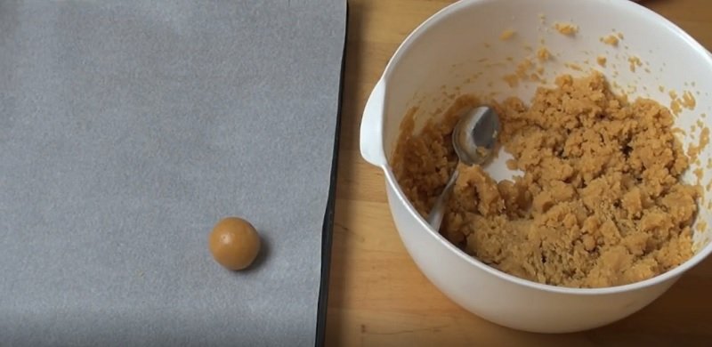 печенье с арахисовым маслом