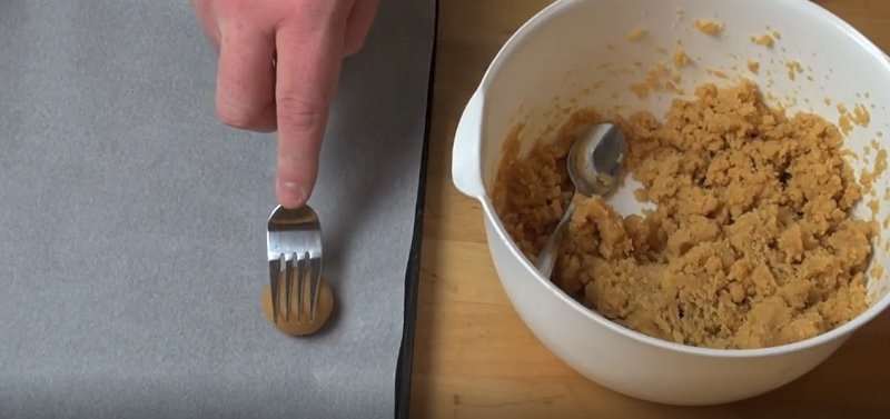 печенье с арахисовым маслом