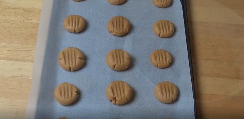 печенье с арахисовым маслом